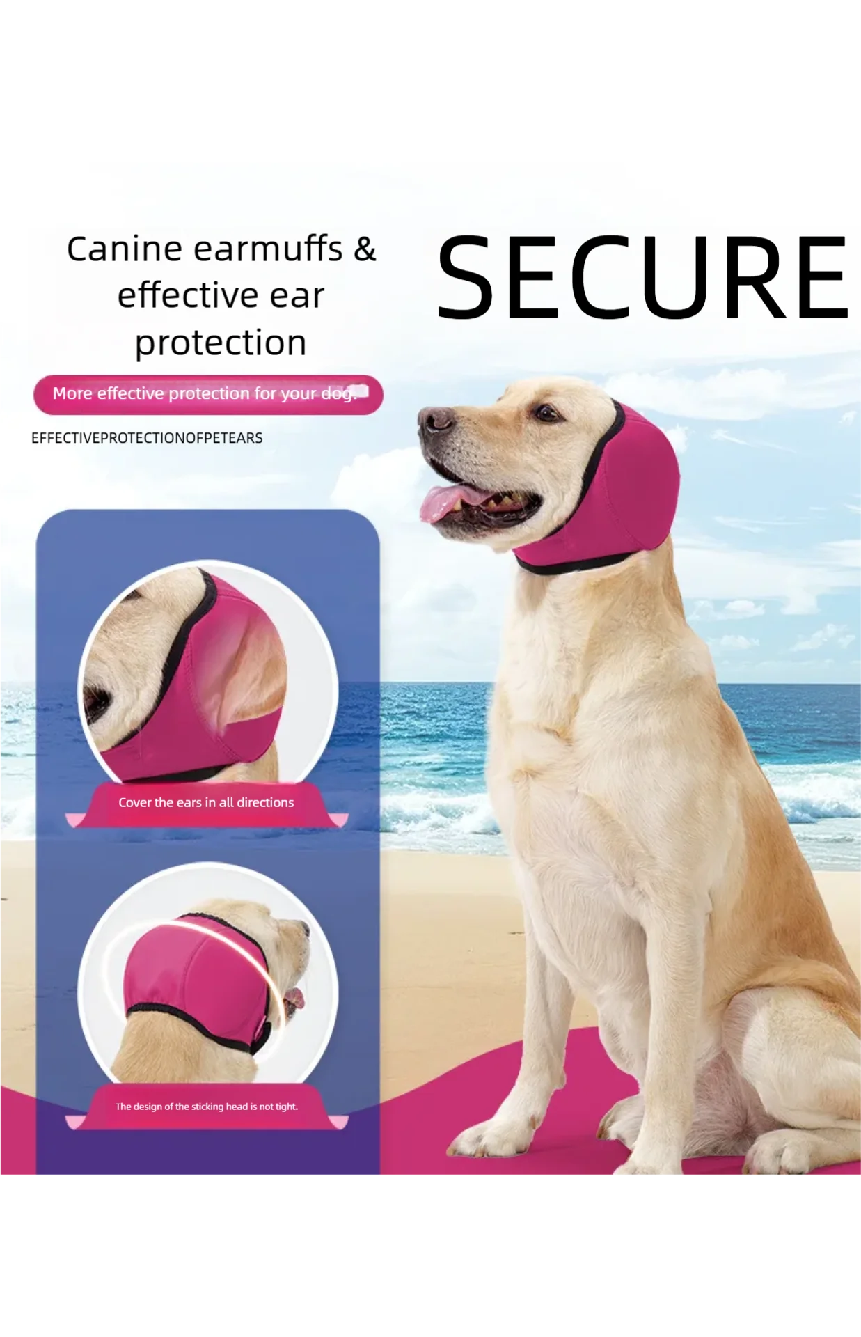PROTECTOR DE OREJA PARA PISCINA O PLAYA