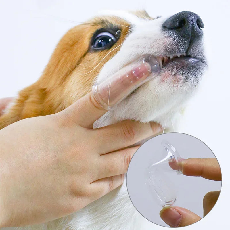 CEPILLO DE DIENTES PARA MASCOTAS